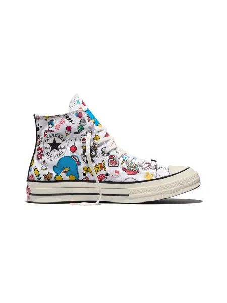 Converse x Hello Kitty And Friends Chuck 70 Stickers Kobiety Buty sportowe Converse Size: biały
