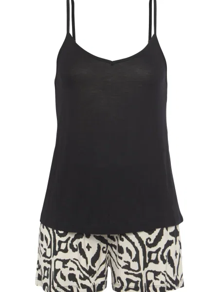 S.Oliver Pantaloni scurți negru alb