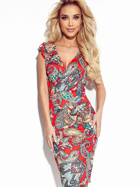 Рокля Numoco синьо