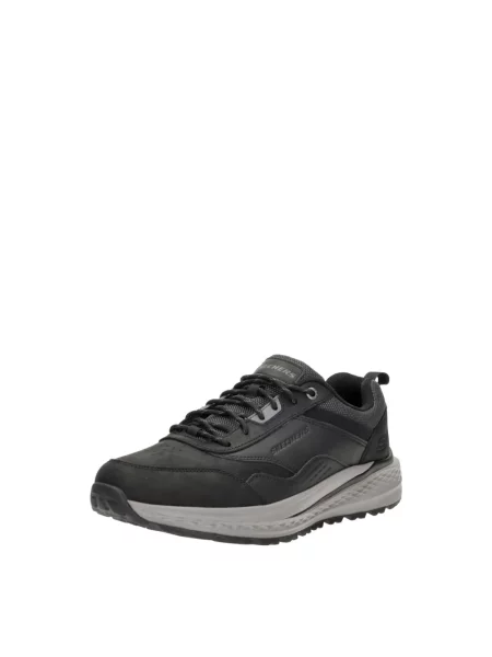 Sneakersy Skechers skórzane czarne