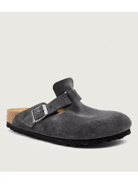 BIRKENSTOCK Saboți Boston închis gri