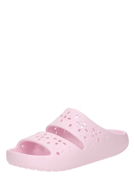 Natikače Crocs s cvjetnim printom ružičasta