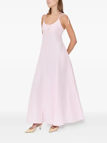 Rochie maxi Rosie Assoulin de costum roz