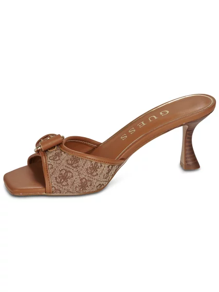 Šľapky Guess hnedá