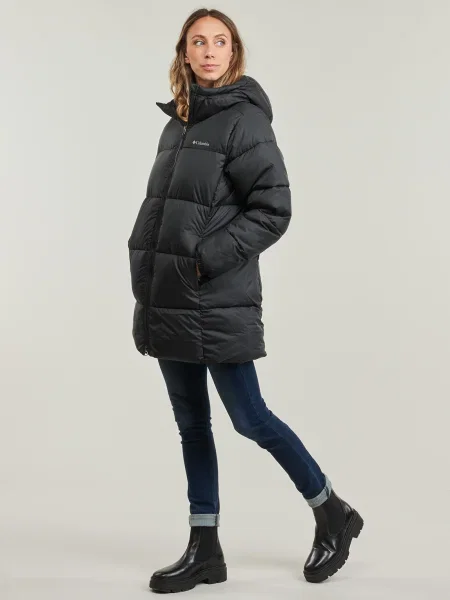 Jacheta Columbia Puffect™ II Mid Hooded Jacket Black XS negru
