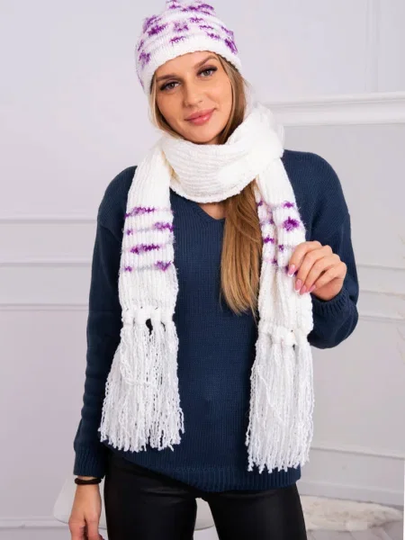 Šal Kesi vijolična