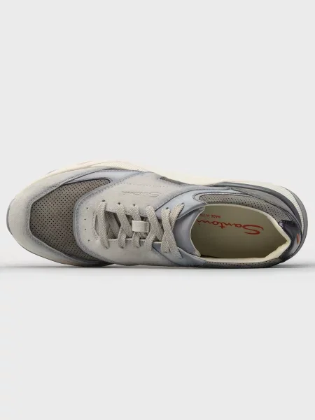 Кроссовки Santoni серые
