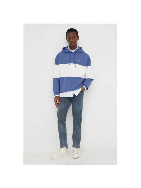 Levi's jeansy SLIM niebieski