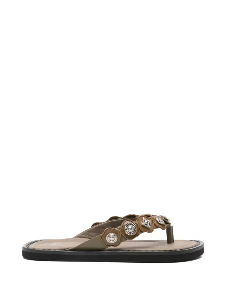 Sandale Toga Pulla din piele verde