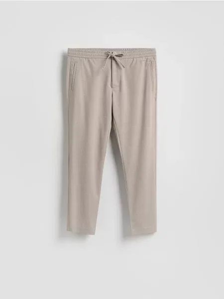 Reserved Pantaloni jogger bej