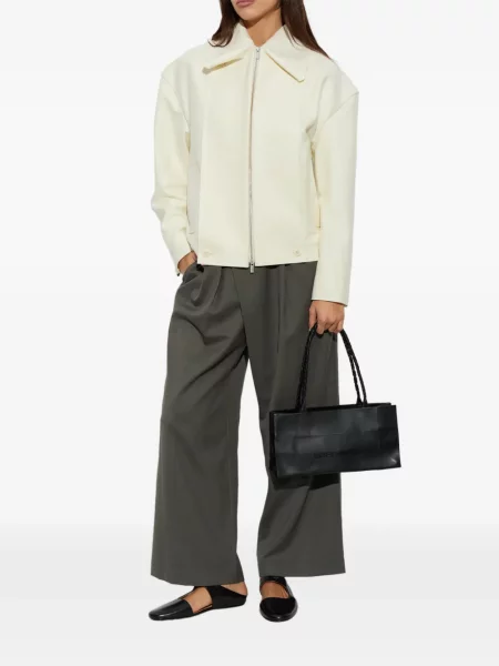 Pantaloni Issey Miyake plic verde