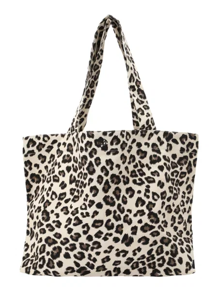 MSCH COPENHAGEN Shopper torba Sage smeđa / cappuccino crna