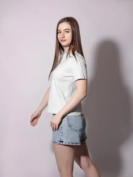 Футболка Lumo голубая