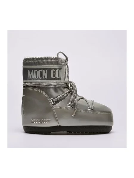 MOON BOOT Čizme za snijeg tamo / srebro siva