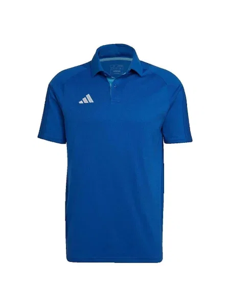 Tricou polo Adidas albastru