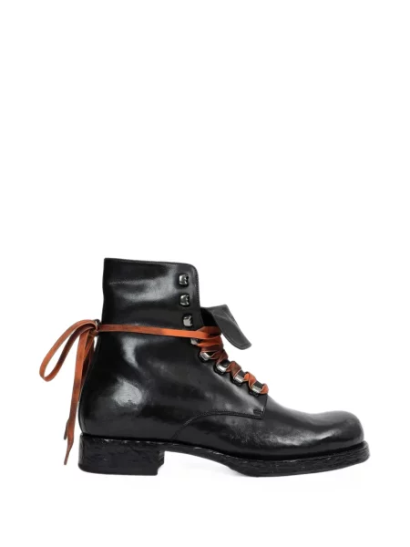Botine Prada din piele negru