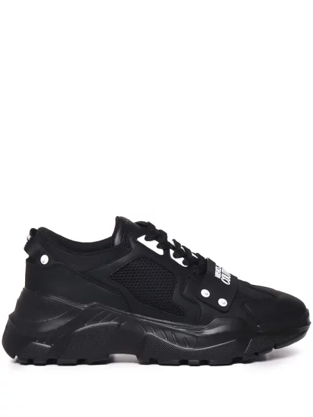 Sneakerși Versace Jeans Couture cu imagine negru
