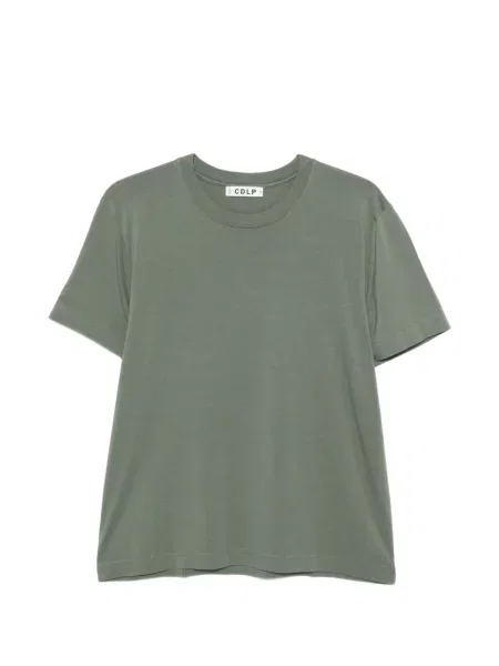 Tricou Cdlp cu decolteu rotund verde