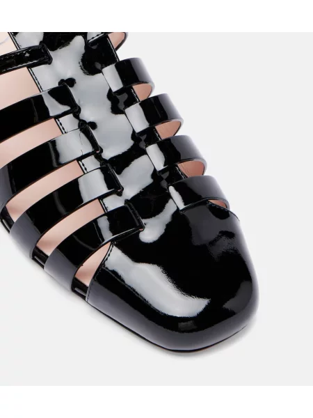 Sandale Roger Vivier din piele negru