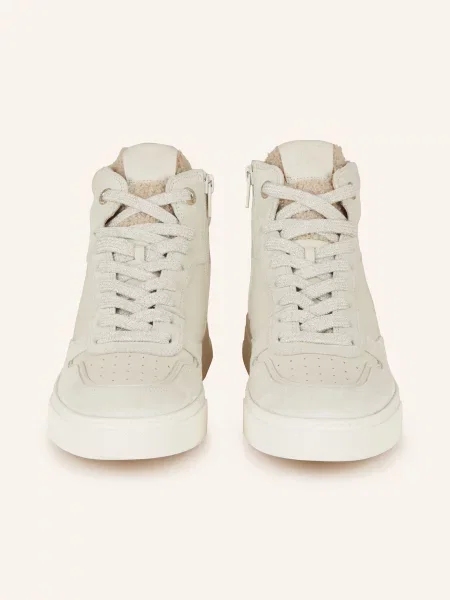 Paul Green Wysokie Sneakersy beige białe