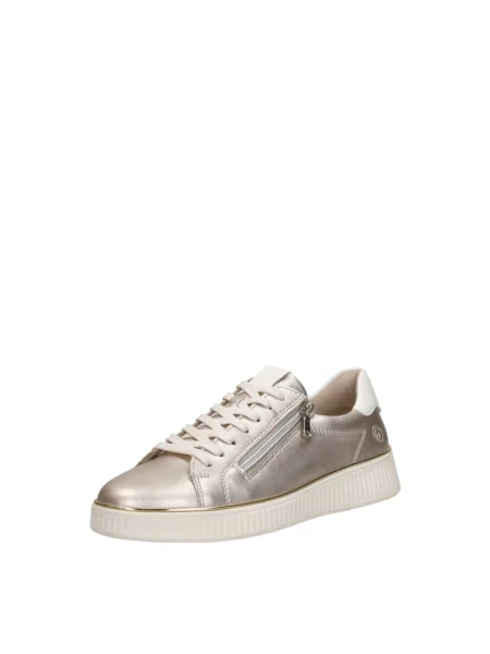 Sneakersy Remonte skórzane szare