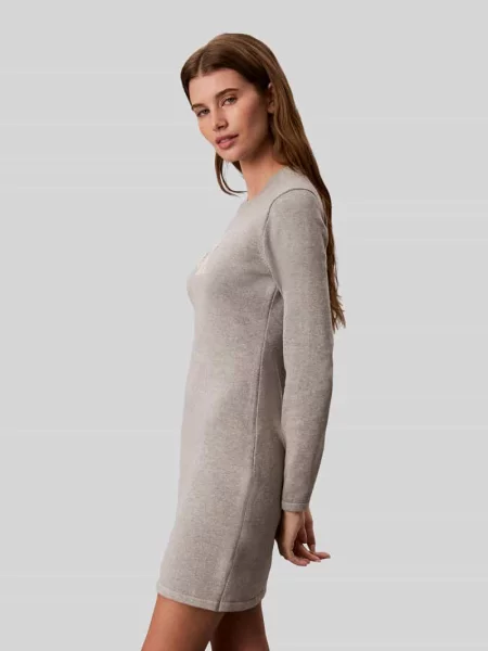 Sukienka casualowa o kroju slim fit z czystej bawełny Calvin Klein Jeans