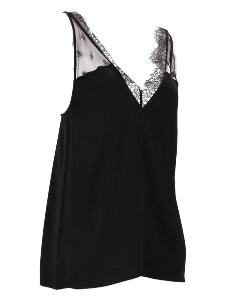 Top Stella Mccartney din dantelă negru