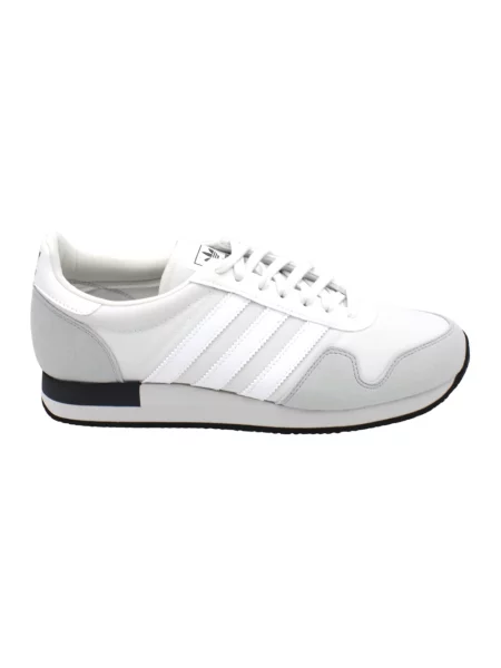 Sneakersy Adidas zamszowe białe