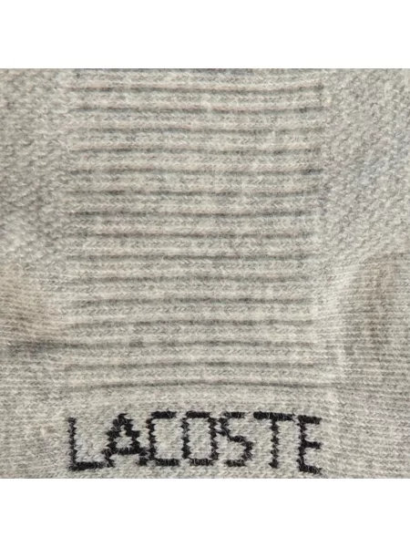 Lacoste шкарпетки унісекс сірі