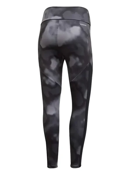 Tricou polo Adidas cu dungi alergare cu autograf negru