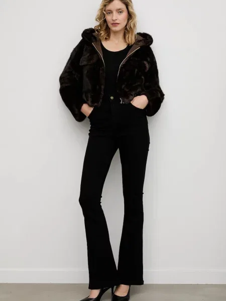 Answear.LAB kurtka przejściowa brązowy