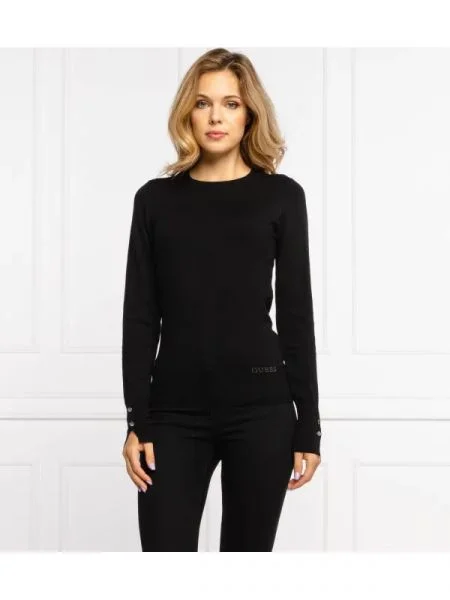 GUESS Pulover negru