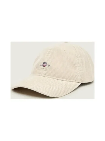 Gant De catifea reiată șapcă baseball SHIELD CORD bej