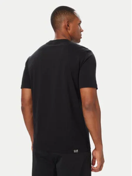 Emporio Armani majica za muškarce od pamuka crna