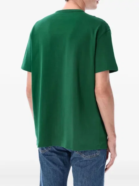 Ριγέ μπλούζα Polo Ralph Lauren με κέντημα πράσινο