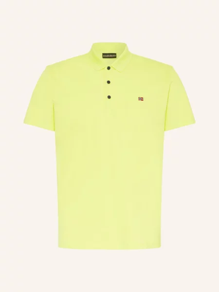 Polo tričko Napapijri Ealis yellow sunny žluté