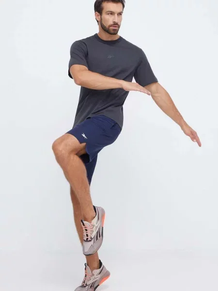 Tričko Reebok sivá