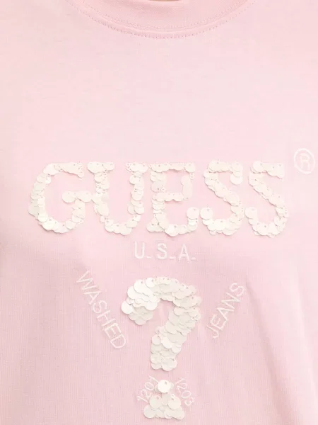 Футболка Guess розовая
