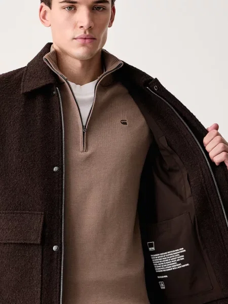 Шерстяная демисезонная куртка Marc O'polo
