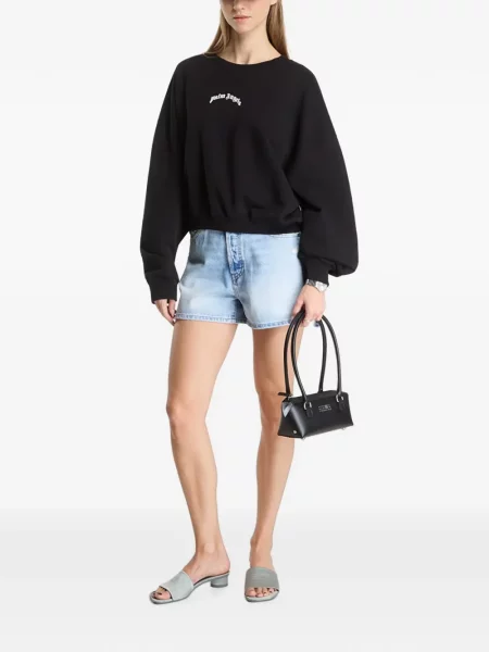 Hanorac Palm Angels cu autograf negru