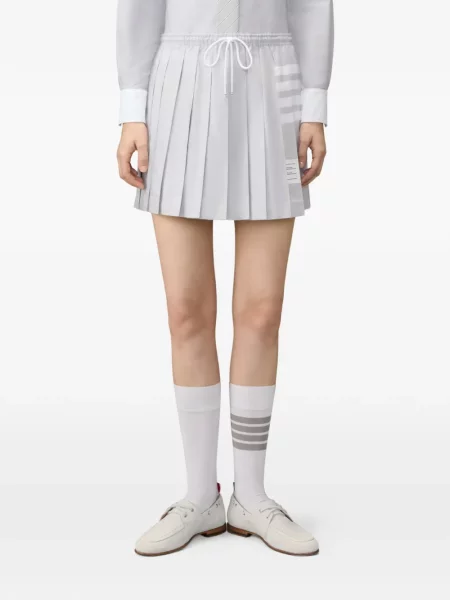 Fustă Thom Browne cu cordon gri