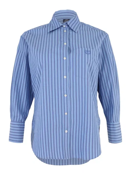 Gap Tall Bluză albastru / opal gri