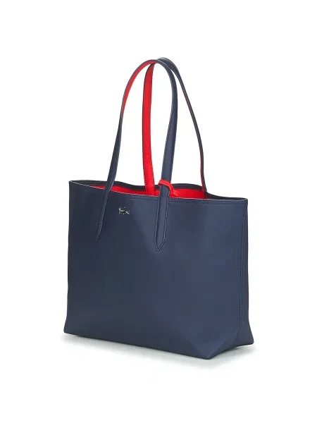 Lacoste Kabelka Shopping Bag Červená modrá