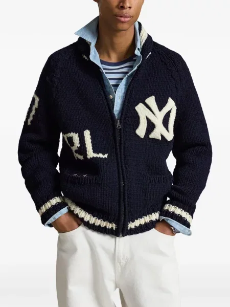 Μικρός πλεκτά σορτς Polo Ralph Lauren με κέντημα λευκό