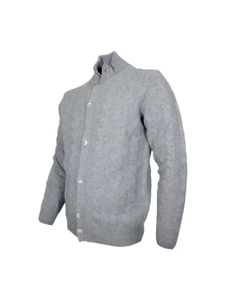 Kardigan Cashmere Company wełniany szary