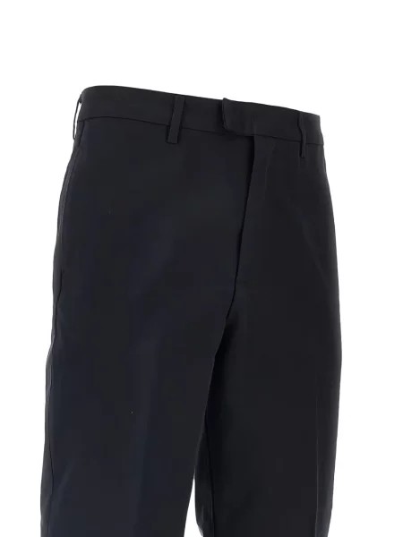 Pantaloni Emporio Armani albastru