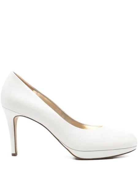 Pantofi cu toc Högl cu platformă alb
