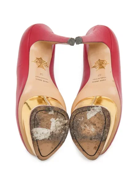 Platform talpú körömcipő Charlotte Olympia piros