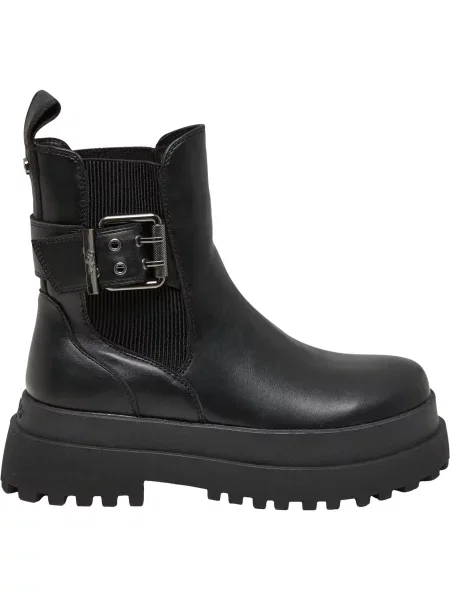 BUFFALO Ghete chelsea Pluto' negru