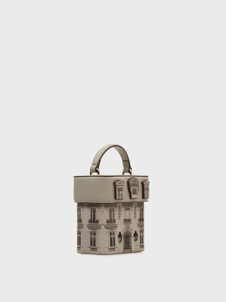 Мини сумочка Karl Lagerfeld серая